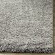 Modern grey Shaggy Hall Rug